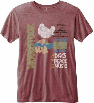 Риза Woodstock Риза Classic Vintage Poster Red XL - 1