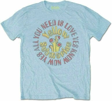 Paita The Beatles Paita Yellow Submarine AYNIL Circle Vintage Light Blue L - 1