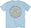 The Beatles Yellow Submarine All You Need Is Love Circle Vintage Light Blue XL Majica