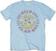 T-Shirt The Beatles T-Shirt Yellow Submarine AYNIL Circle Vintage Light Blue 2XL