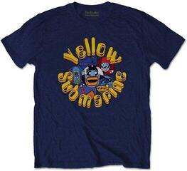 Tricou The Beatles Yellow Submarine Baddies Navy Blue L Tricou