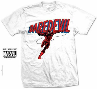 Tricou Marvel Tricou Comics Dare-Devil Logo White L - 1