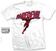 Tricou Marvel Tricou Comics Dare-Devil Logo White M