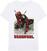 Shirt Marvel Shirt Comics Deadpool Bullet Unisex White L