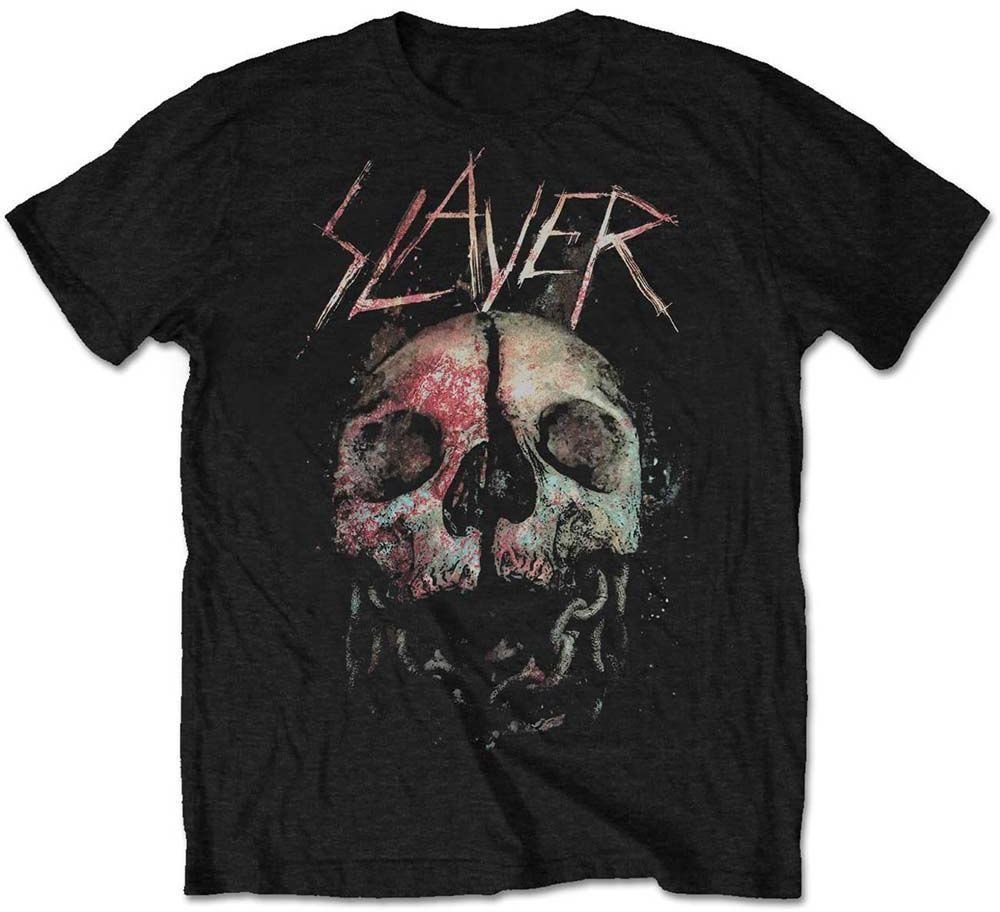 Shirt Slayer Shirt Cleaved Skull Unisex Black L