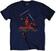 Skjorta Marvel Skjorta Comics Deadpool Logo Jump Navy Blue 2XL