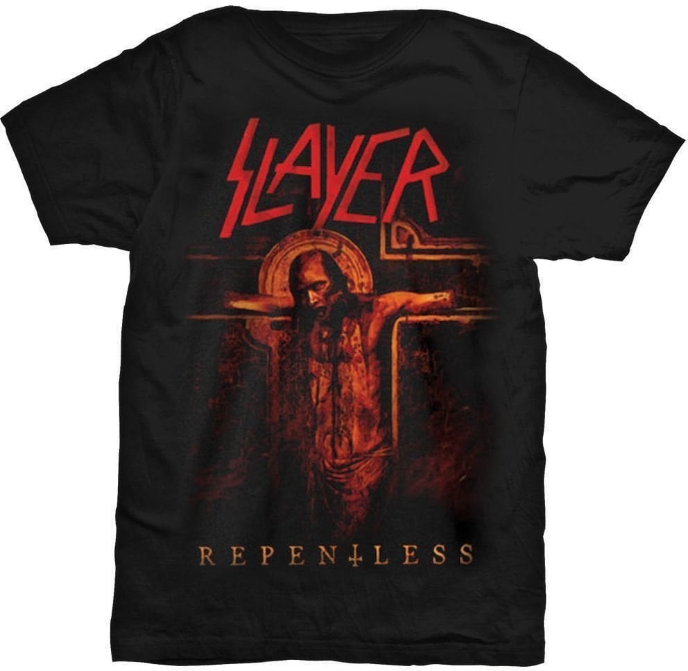 T-Shirt Slayer T-Shirt Unisex Crucifix Unisex Black L