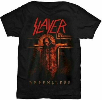T-Shirt Slayer T-Shirt Crucifix Unisex Black M - 1