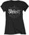 Shirt Slipknot Shirt Logo Star (Diamante) Dames Zwart XL