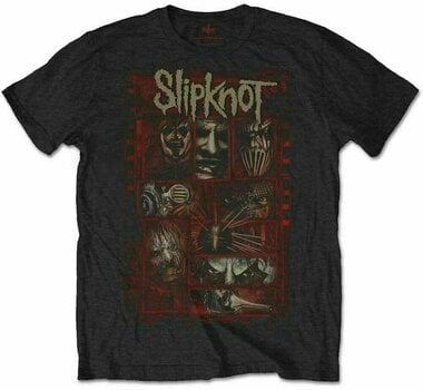 T-Shirt Slipknot T-Shirt Sketch Boxes Unisex Black L - 1