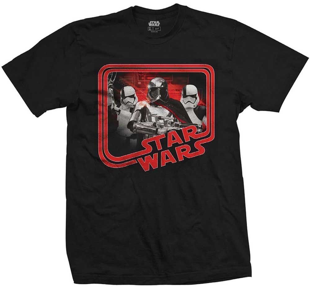 Košulja Star Wars Episode VIII Phasma Retro Black XL Košulja