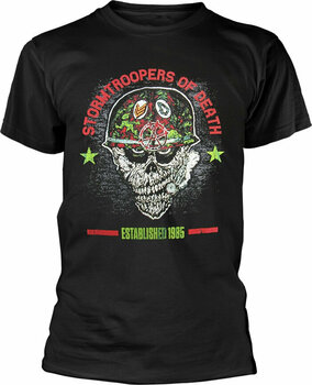 Shirt S.O.D. Shirt Stormtroopers Of Death Helmet Head Heren Black M - 1