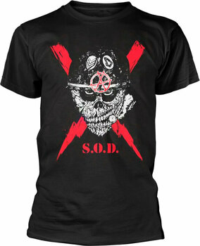 T-Shirt S.O.D. T-Shirt Stormtroopers Of Death Scrawled Lightning Black L - 1