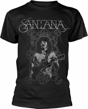 T-Shirt Santana T-Shirt Vintage Peace Black M - 1