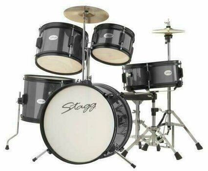 Akustik-Drumset Stagg TIMJR5-16 Black - 1