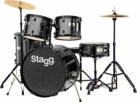 Akoestisch drumstel Stagg TIM122B Black - 1