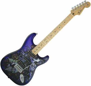 Elektromos gitár Fender Special Edition David Lozeau Art Strat MN VooDoo Maple - 1