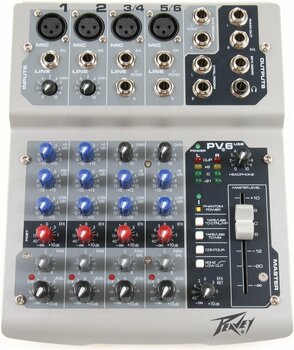 Analogni mix pult Peavey PV6 - 1