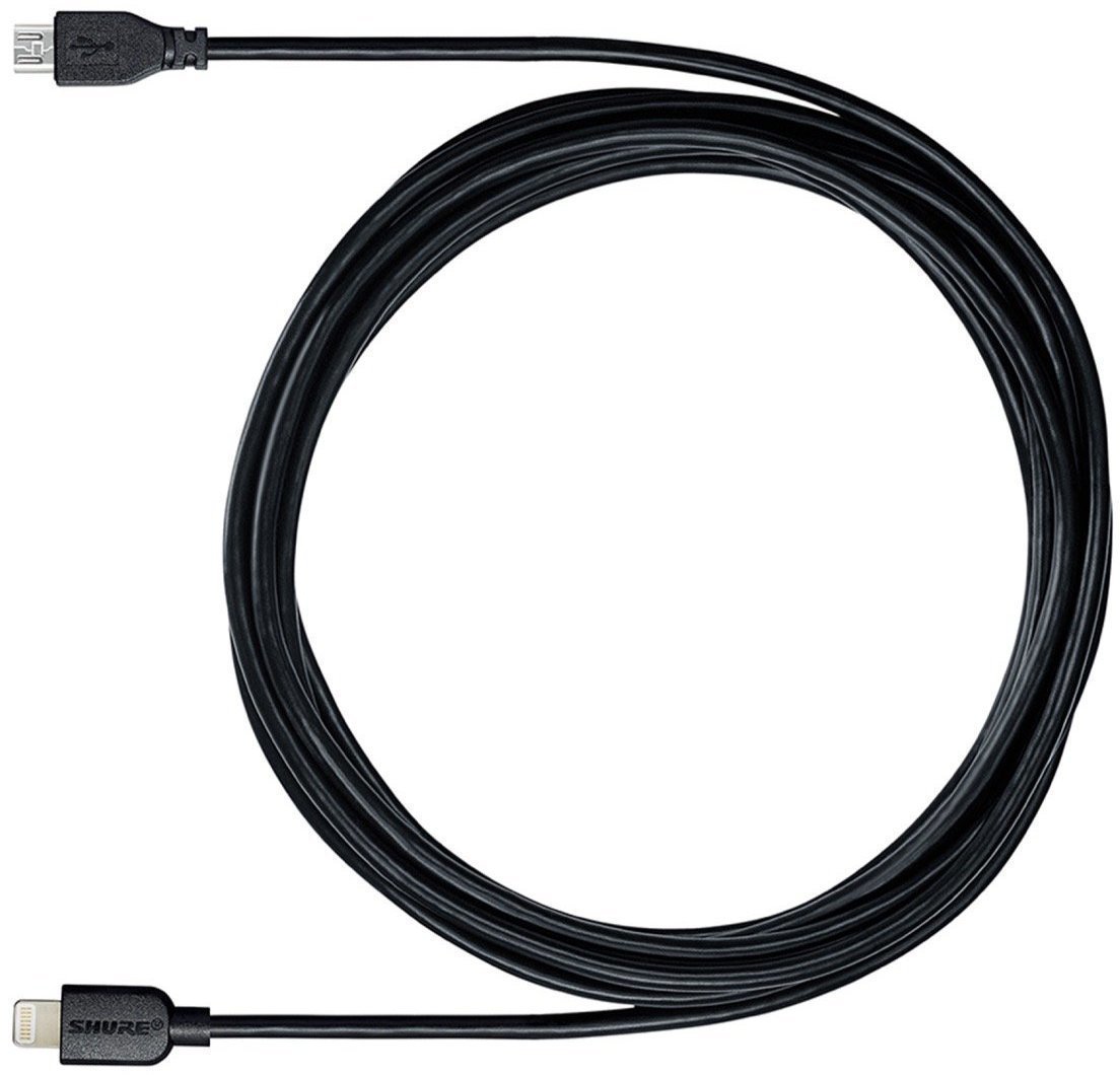 USB-kaapeli Shure MicroB-to-Lightning Cable