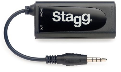 Interface de áudio para iOS e Android Stagg GB2IP