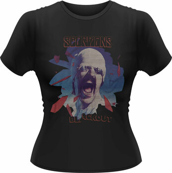 T-Shirt Scorpions Black Out Black 2XL T-Shirt - 1
