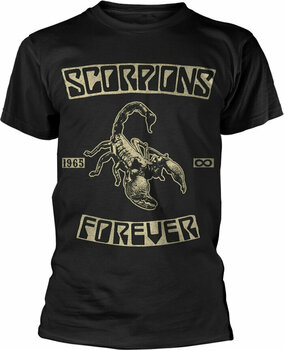 Shirt Scorpions Shirt Forever Heren Zwart S - 1
