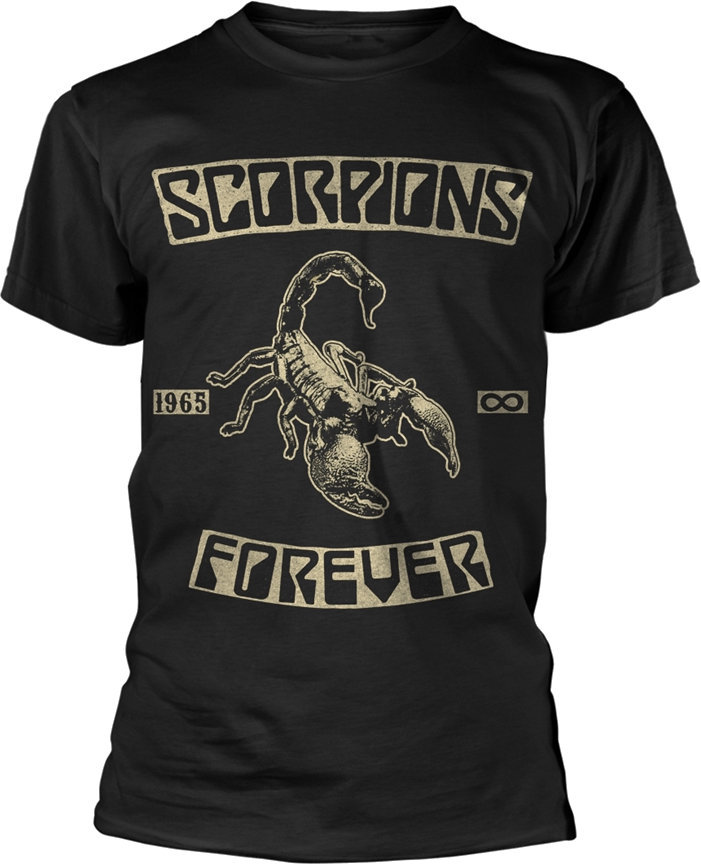 Shirt Scorpions Shirt Forever Heren Zwart XL
