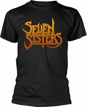 Skjorte Seven Sisters Skjorte Logo Mand Black 2XL - 1