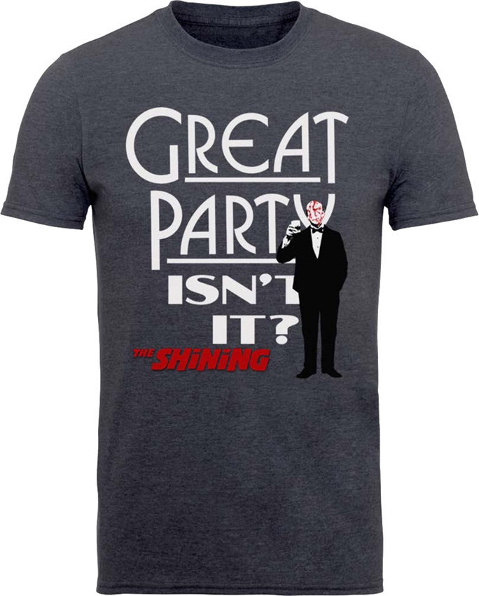 T-shirt The Shining T-shirt Great Party Homme Grey L