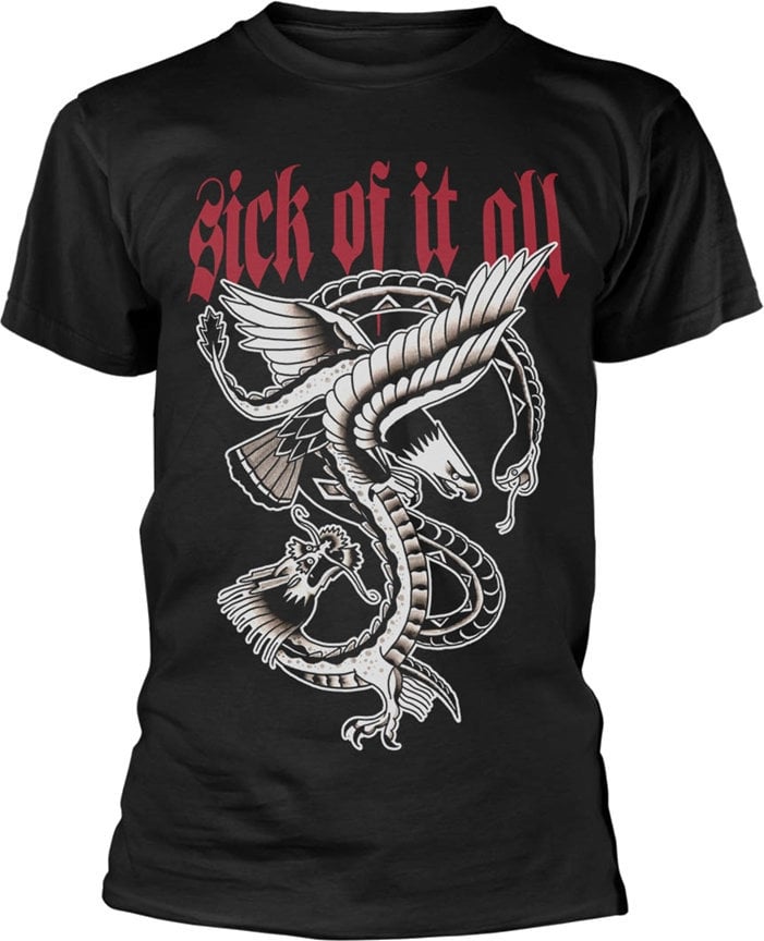 T-shirt Sick Of It All T-shirt Eagle Masculino Black M