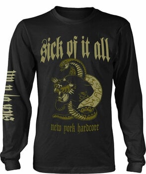 T-shirt Sick Of It All T-shirt Panther Masculino Black S - 1