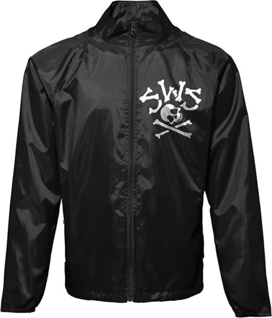 Jacket Sleeping With Sirens Jacket Skeleton Windcheater Black M