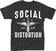 Риза Social Distortion Риза Winged Wheel Мъжки Black XL