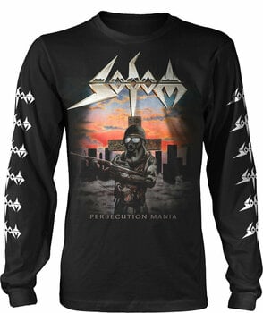 Риза Sodom Риза Persecution Mania Мъжки Black S - 1