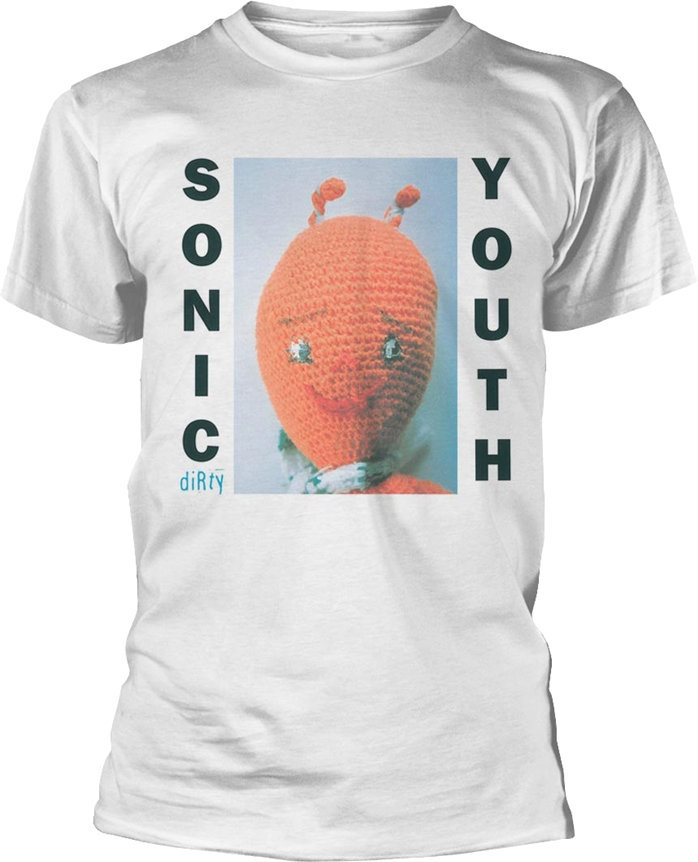 T-shirt Sonic Youth T-shirt Dirty Masculino White S