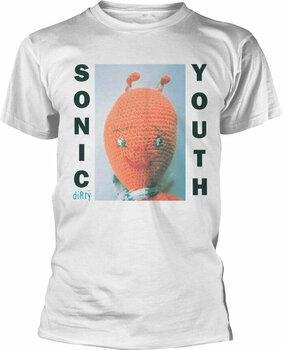 Majica Sonic Youth Majica Dirty Moška White S - 1