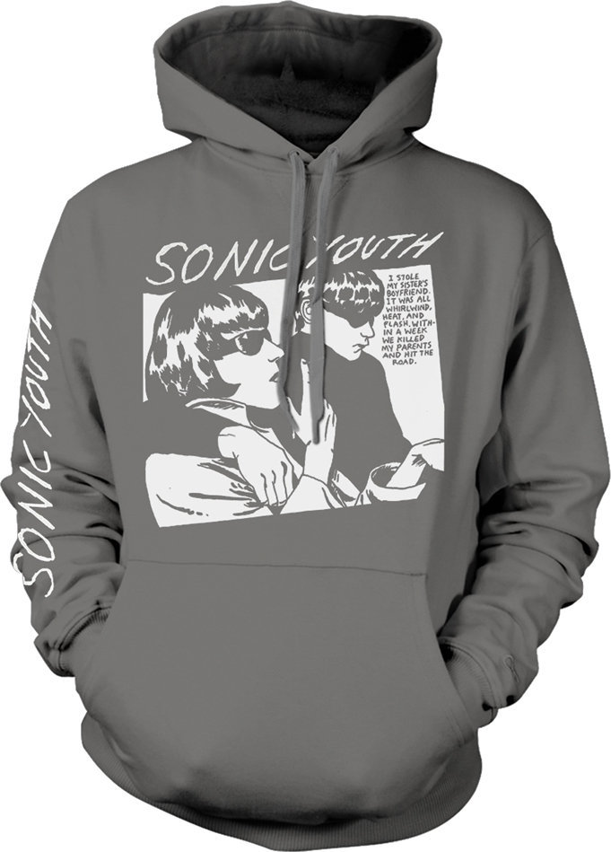 Hættetrøje Sonic Youth Hættetrøje Goo Album Cover Grey S