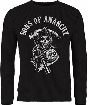 Mikina Sons Of Anarchy Mikina Skull Reaper Čierna S - 1