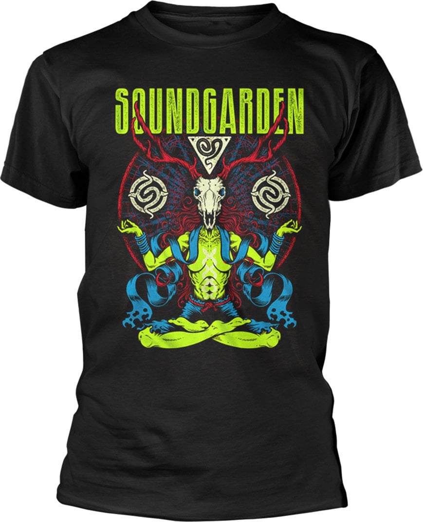 Shirt Soundgarden Shirt Antlers Heren Black M