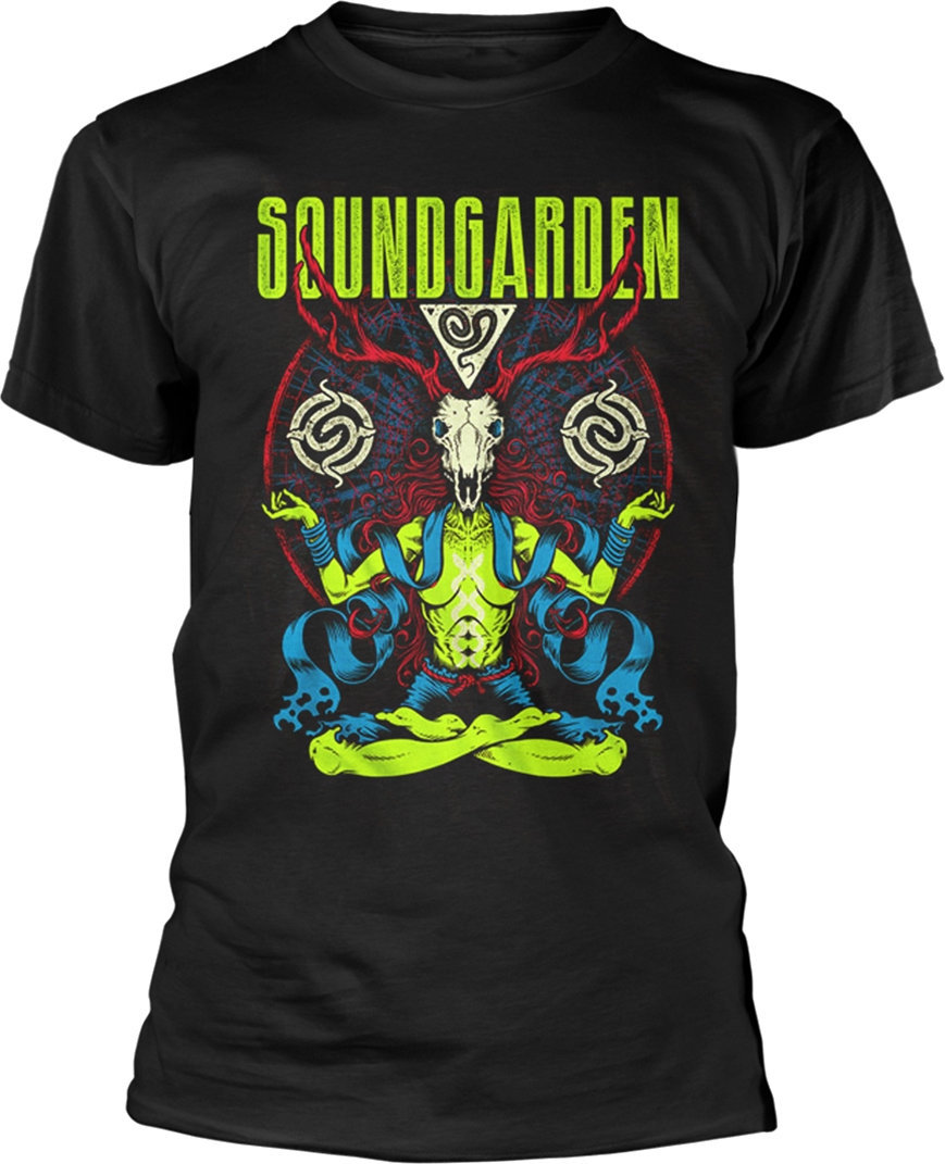 T-shirt Soundgarden T-shirt Antlers Masculino Black XL
