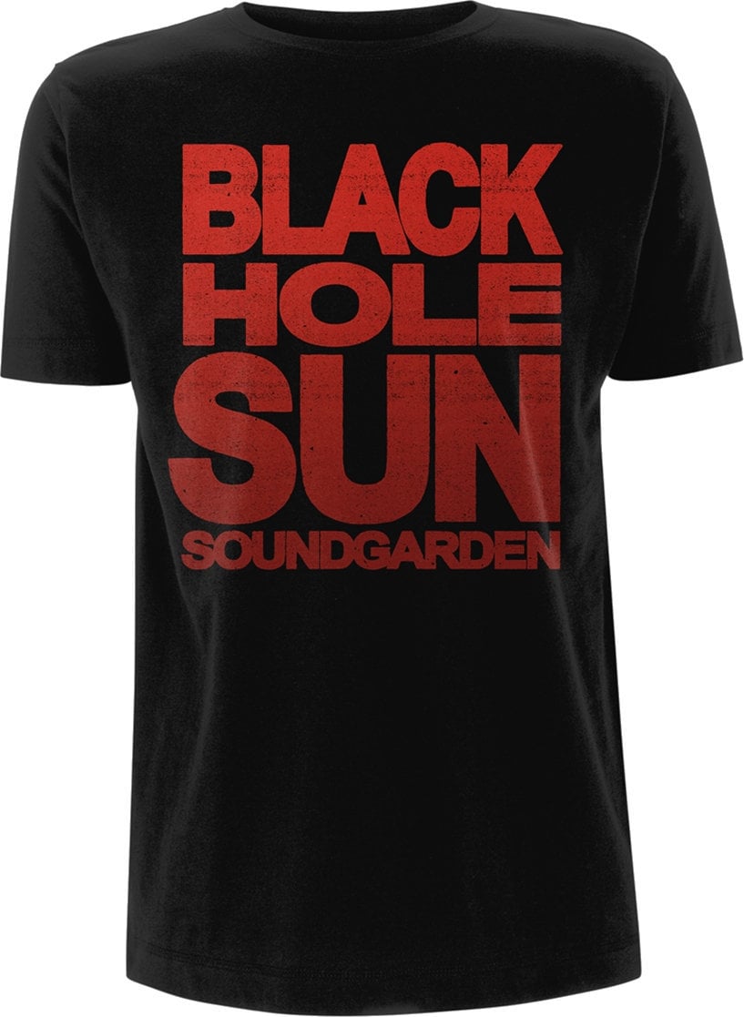 Риза Soundgarden Риза Black Hole Sun Мъжки Black XL