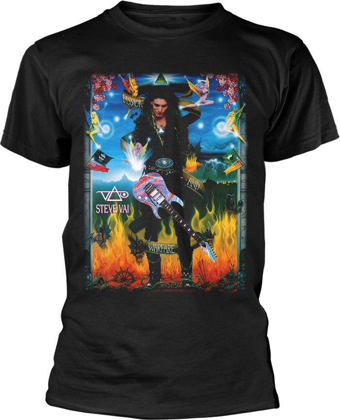 T-shirt Steve Vai T-shirt Passion And Warfare Preto 2XL