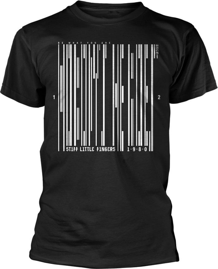 T-shirt Stiff Little Fingers T-shirt Barcode Homme Black S