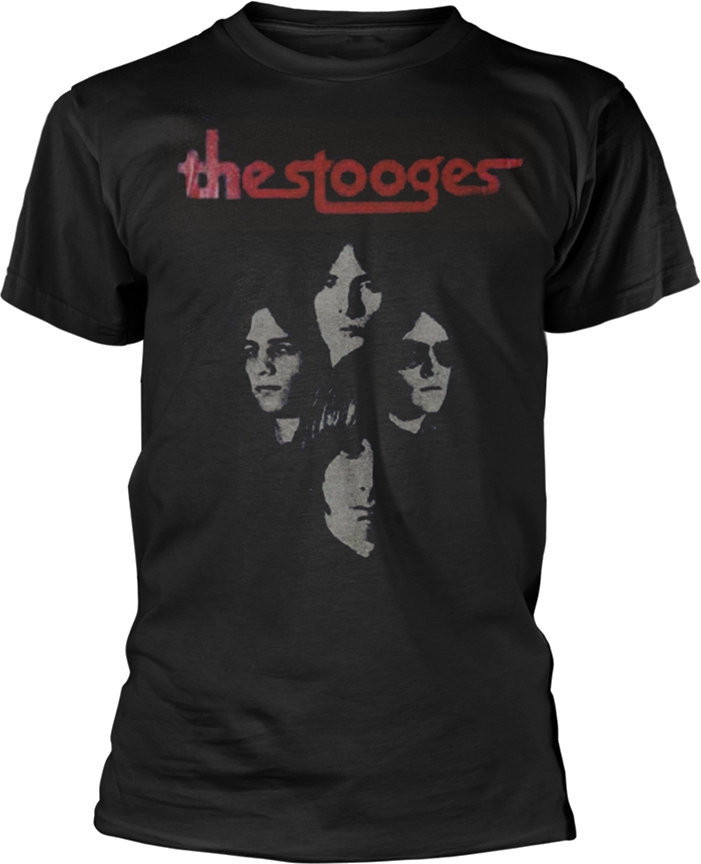 T-Shirt The Stooges Faces Black 2XL T-Shirt