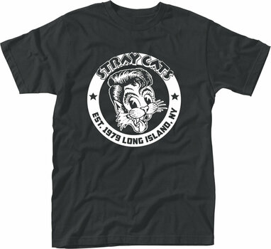 Shirt Stray Cats Shirt Est 1979 Heren Black M - 1