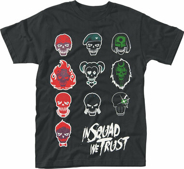 Tricou Suicide Squad Tricou In Squad Faces Black L - 1