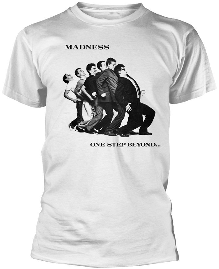 Majica Madness Majica One Step Beyond Moška White XL
