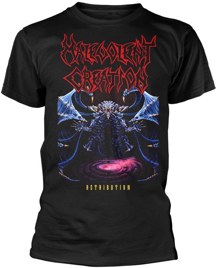 Shirt Malevolent Creation Shirt Creation Retribution Heren Black S