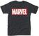 Cămăși muzicale și de film: Marvel Tricou Comics Logo Black 2XL Tricou Marvel Tricou Comics Logo Black 2XL