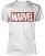 T-shirt Marvel Comics Logo White 2XL T-shirt